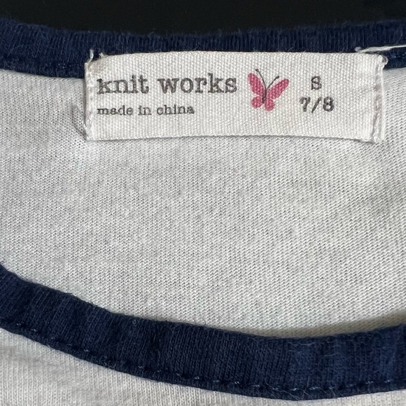 Girls Rainbow Unicorn sequin long sleeve T-shirt - Picture 4 of 6